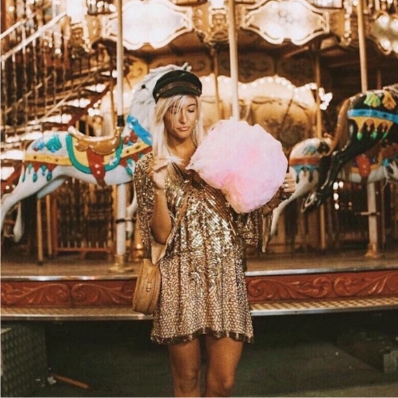 Spell & Gypsy stardust sequin dress htf rare - Picture 2 of 8